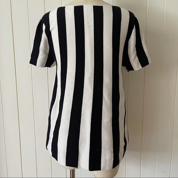 COS | Striped Bell Top |  size M - Picture 3 of 6